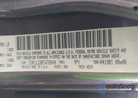 2015 Jeep Cherokee Latitude z USA, uszkodzony, nr VIN 1C4PJLCB8FW720940